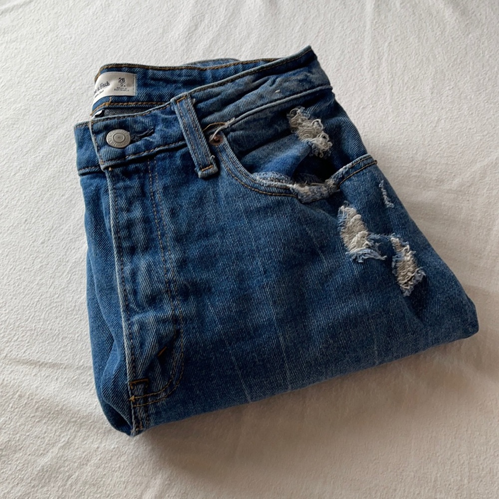 Abercrombie Medium Ripped Jeans